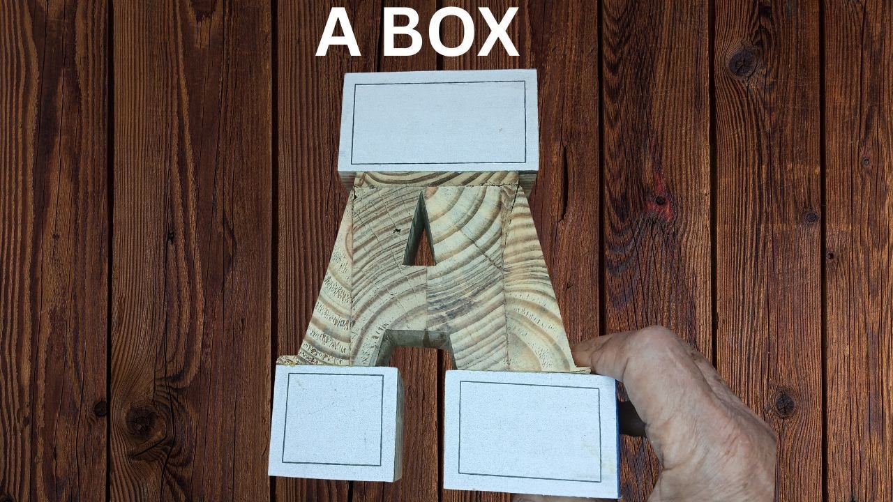 Wooden Box Build That Looks Impossible But It's Easy
