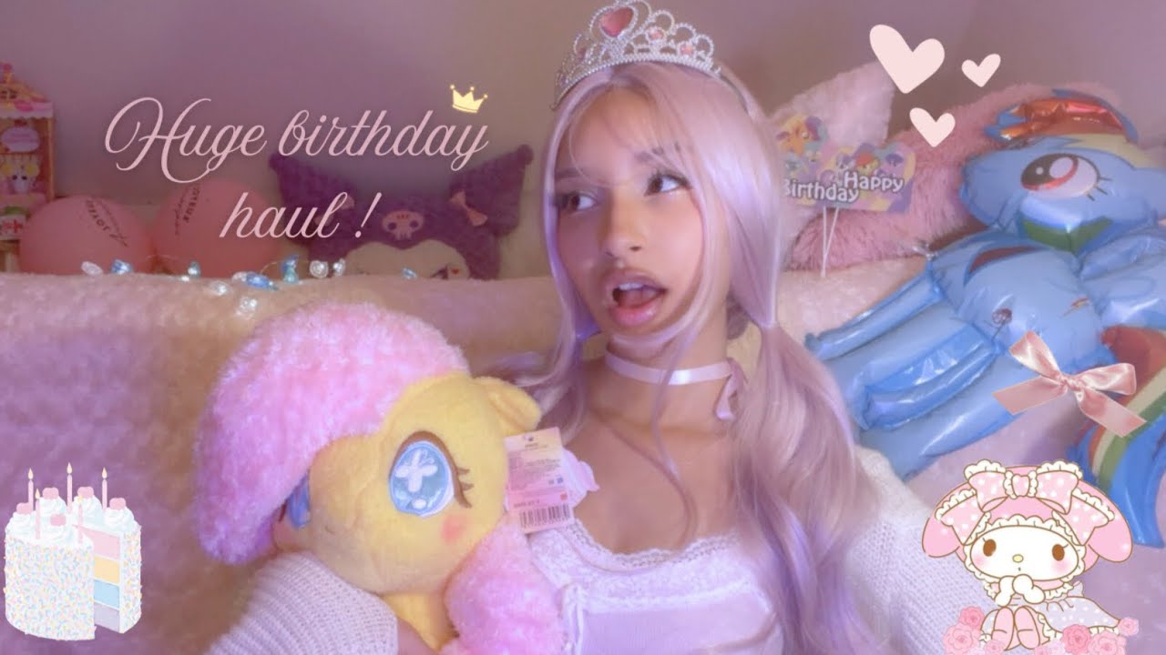 ASMR | huge birthday haul !!🎀 ( bratz, monster high, mlp…)