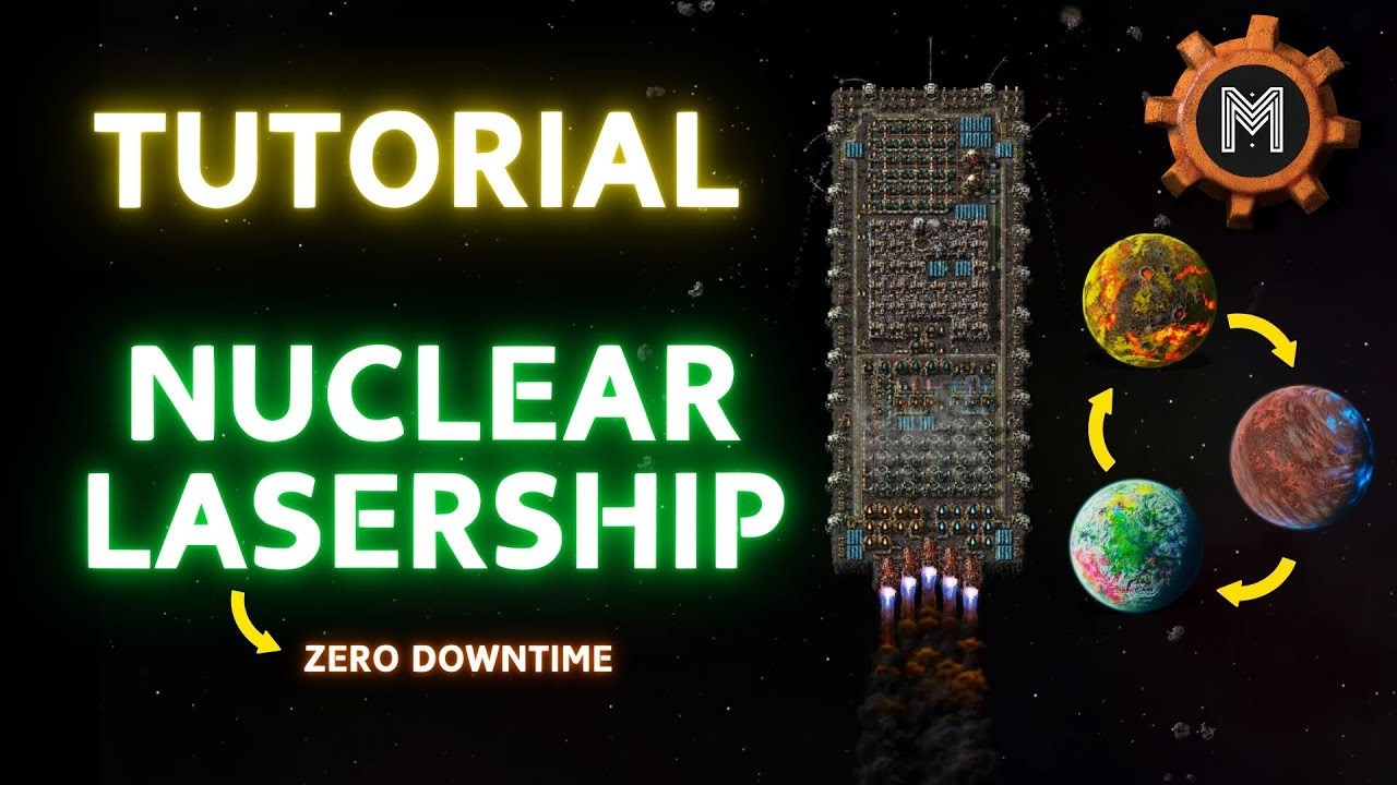 Factorio Nuclear Spaceship: Step-by-Step Tutorial | Factorio Space Age