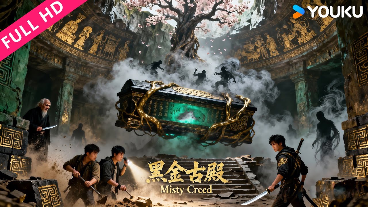 ENGSUB【黑金古殿 Misty Creed】铁三角地宫撞破千年阴谋！ | 动作/冒险 | YOUKU MOVIE | 优酷电影