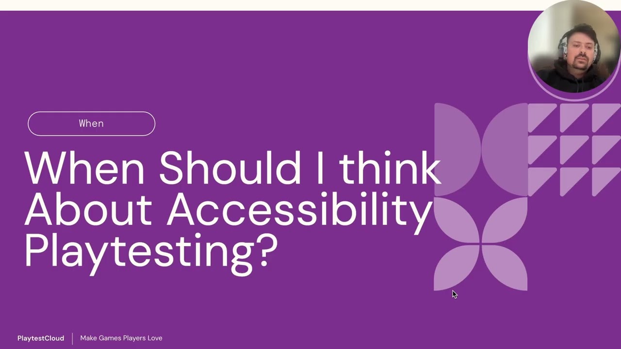 Remote Accessibility Playtesting with People with Disabilities - Jozef Kulik