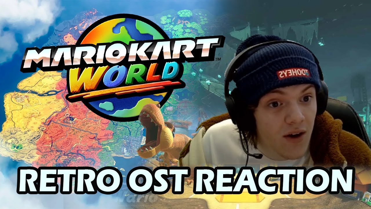Mario Kart World - 80 minute Retro Soundtrack Reaction - Mario Kart World OST