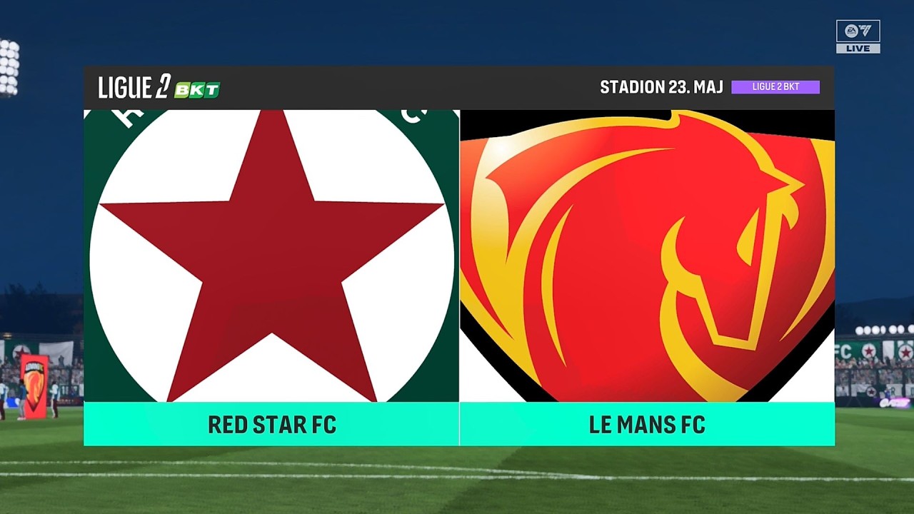 EA Sports FC 26 | Red Star vs Le Mans - Ligue 2 BKT | Gameplay PS5