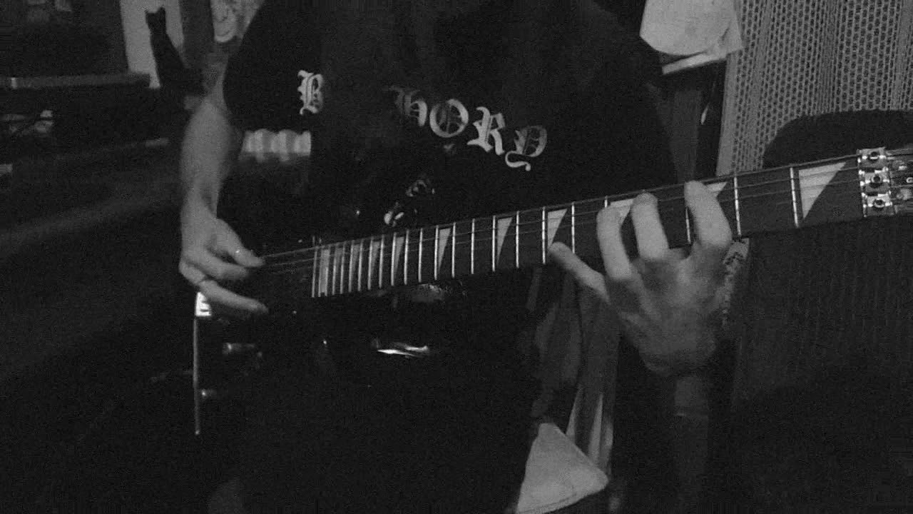 Bathory - Necromansy - Guitar Cover