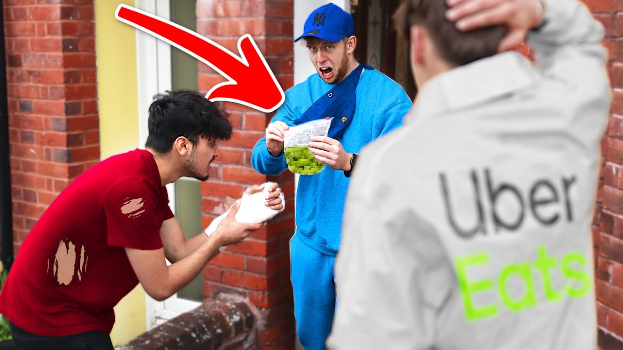 Ordering Uber Eats to a 