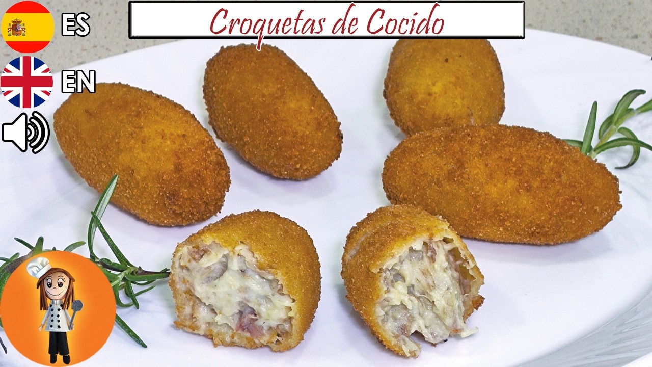Croquetas de Cocido Doradas y Crujientes | Receta