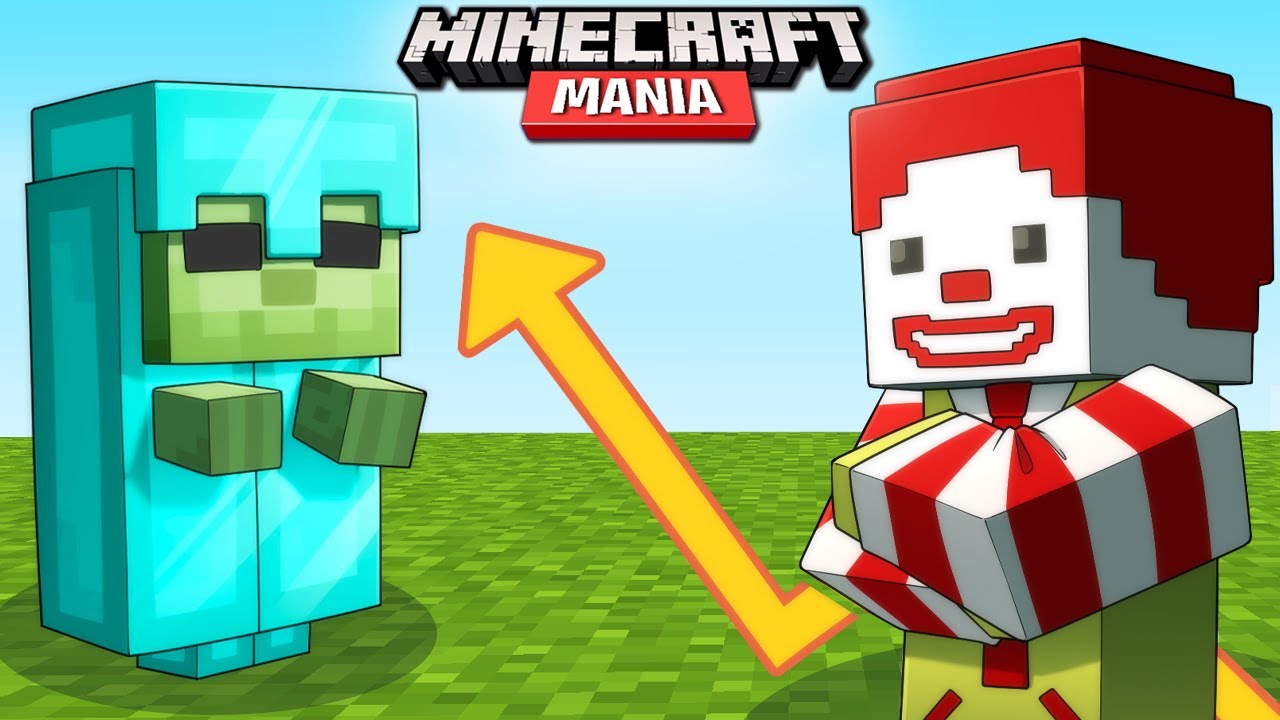 Minecraft Mania - Primer Zombie con Armadura, MC salvó a McDonalds