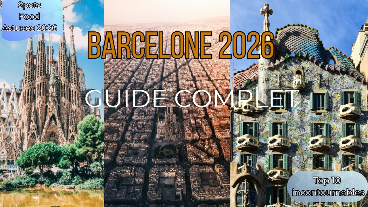 Barcelone Guide Voyage 2026 : 10 Min pour Tout Savoir, Visites, Astuces et Conseils Incontournables!