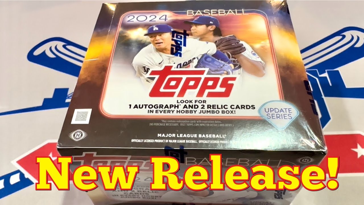 NEW RELEASE!  2024 TOPPS UPDATE JUMBO BOX!