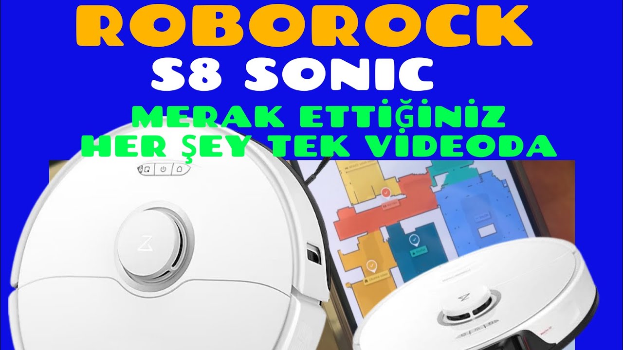 ROBOROCK S8 HAKKINDA MERAK ETTİĞİNİZ HER ŞEY UYGULAMALI OLARAK BU VİDEODA