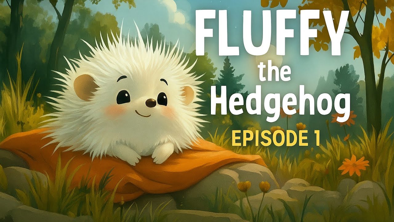 Fluffy the Hedgehog 🦔 | Episode 1: A Cozy Forest Adventure