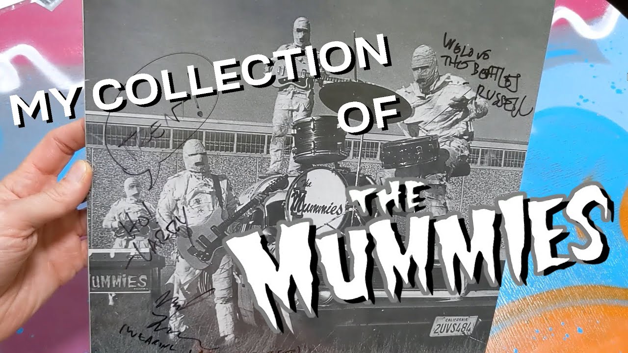 THE MUMMIES: My Entire Collection! GARAGE ROCK Punk! #VC Vinyl Community