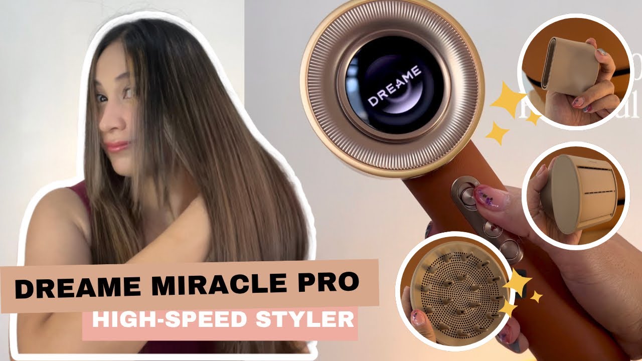 DREAME MIRACLE PRO High-Speed Styler Review | Lolly Isabel