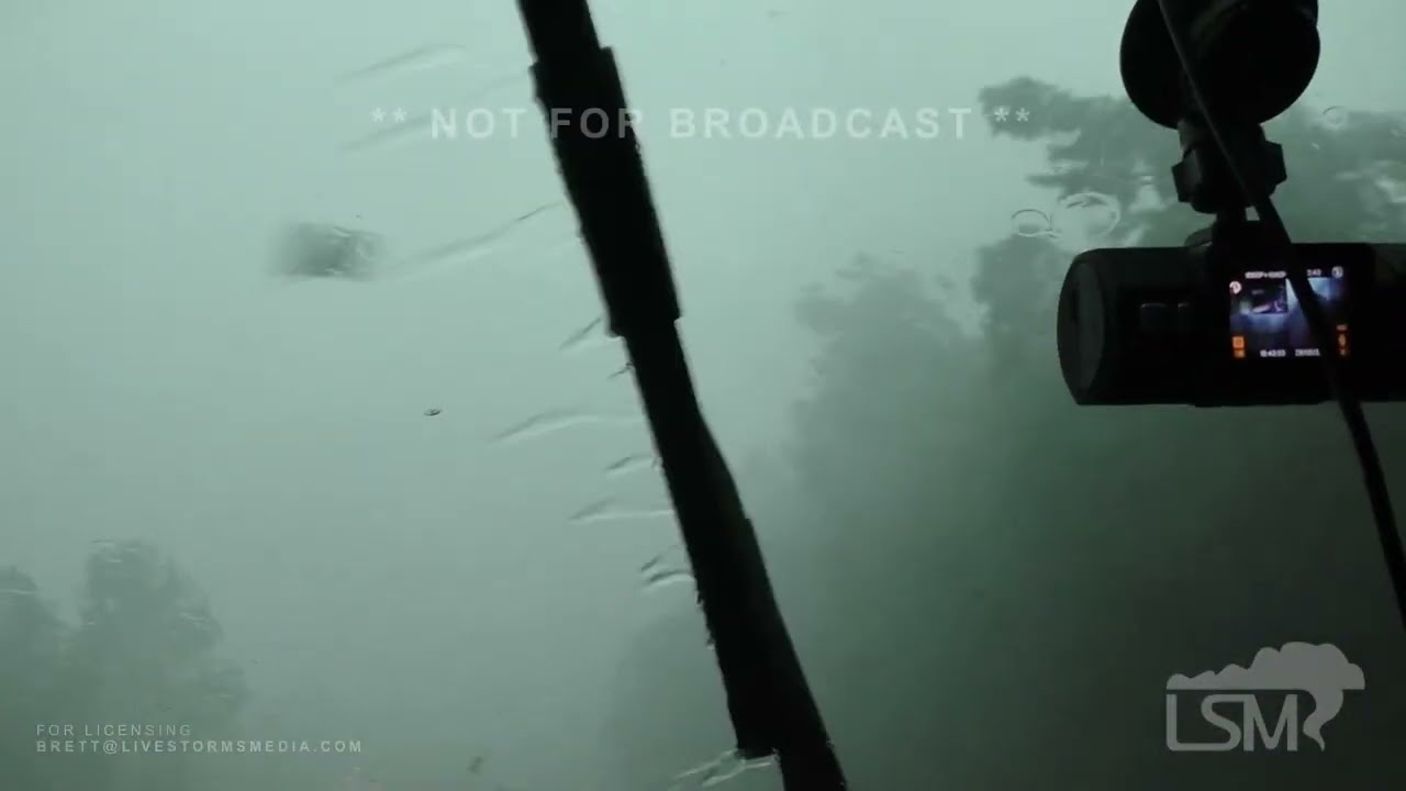 6/10/2022 Laurel, Ms. - MCS produces damaging winds