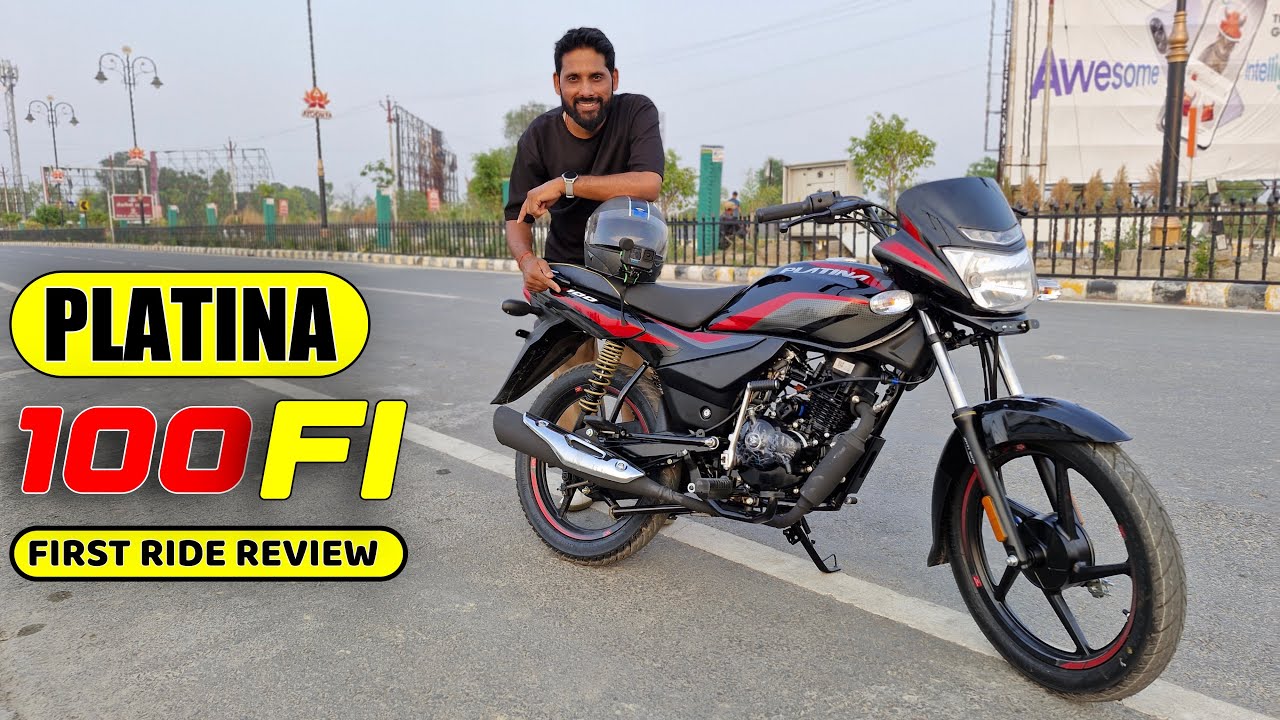 Bajaj Platina 100 OBD2B New 2025 Model First Ride Review