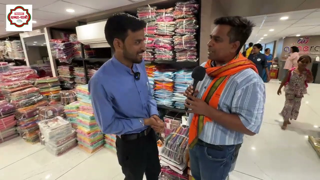 Ajmera Fashion Surat कपड़ा कारोबारियों के सपने सच करता है🤗Surat Wholesale Saree market & Manufacturer