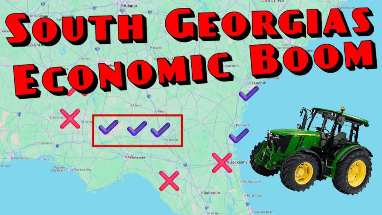 South Georgia's Economical BOOM Explained!  Growth In 2025