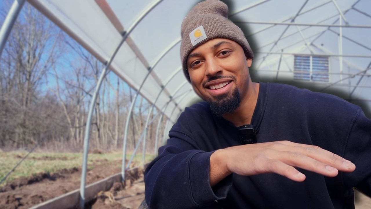 The Truth Behind Setting Up Boundaries Around Our Greenhouse!