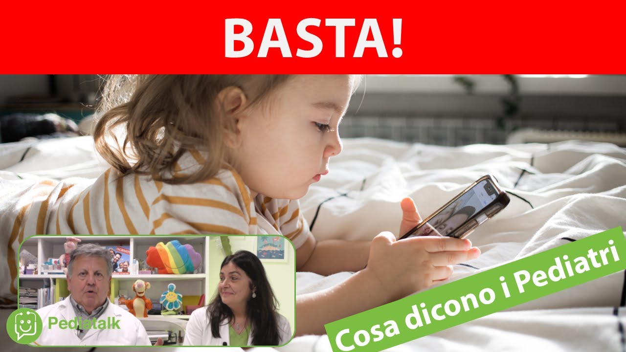 Basta telefonini ai bambini! Cosa dicono i Pediatri.
