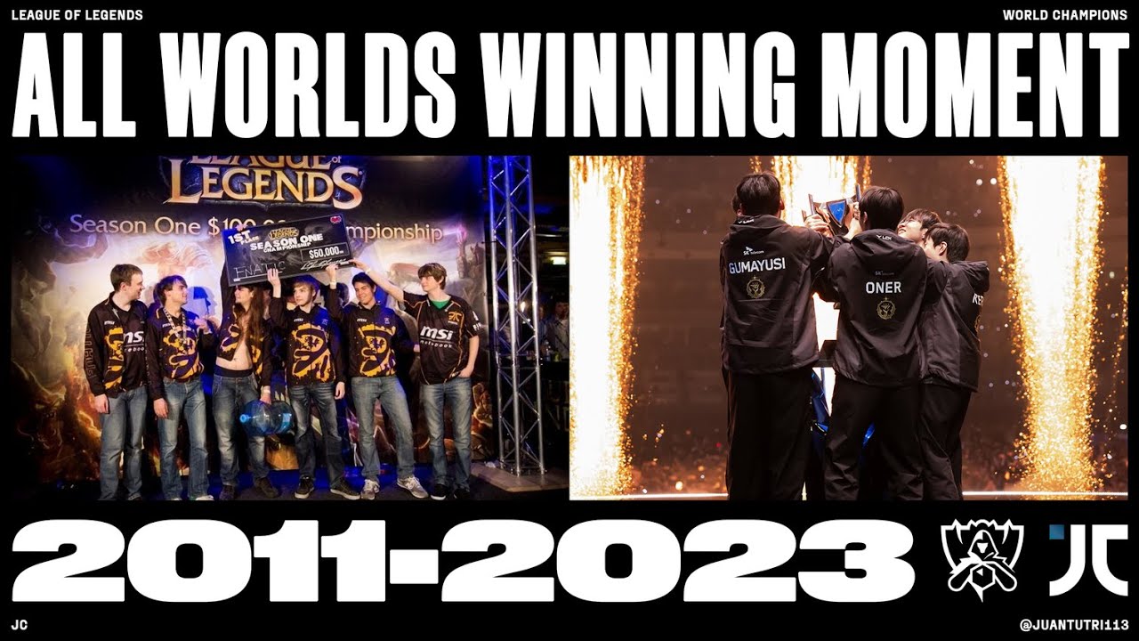 [UPDATED] ALL WORLDS WINNING MOMENT (2011-2023)