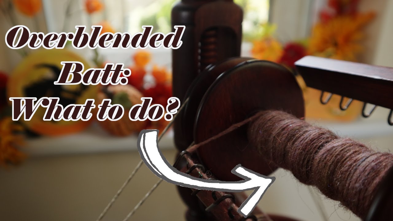 Faux livestream: Can you still spin an overblended batt?