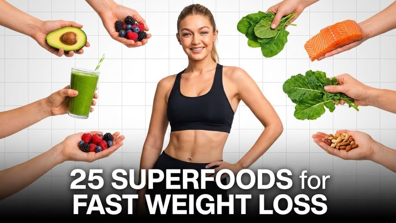 25 Superfoods To Speed Metabolism & Lose Weight Fast in 2026