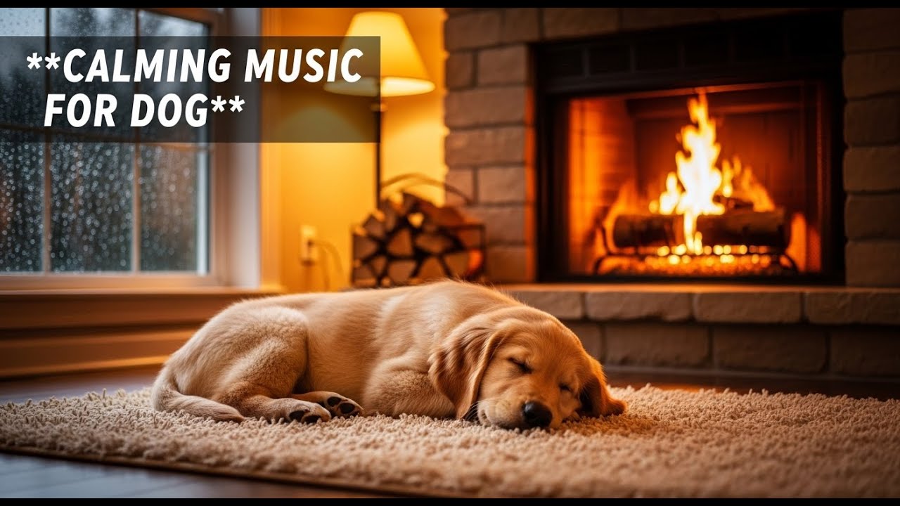 12 hours of Calm Music for Dogs : Anti - Anxiety & Stress Relief for Your Furry Friend 😌 Sleep