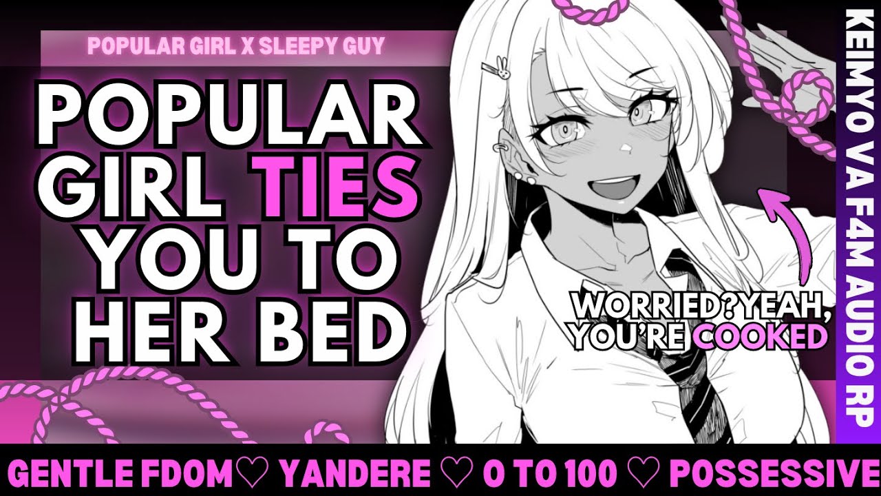 『 The Popular Girl 🎀 Has A Secret… (You’re COOKED)』[Gentle Fdom][Yandere][F4M] AUDIO ROLEPLAY