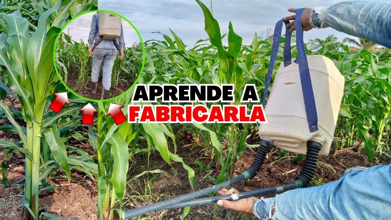 🌽 FABRICA tu propia FERTILIZADORA CASERA para MAÍZ
