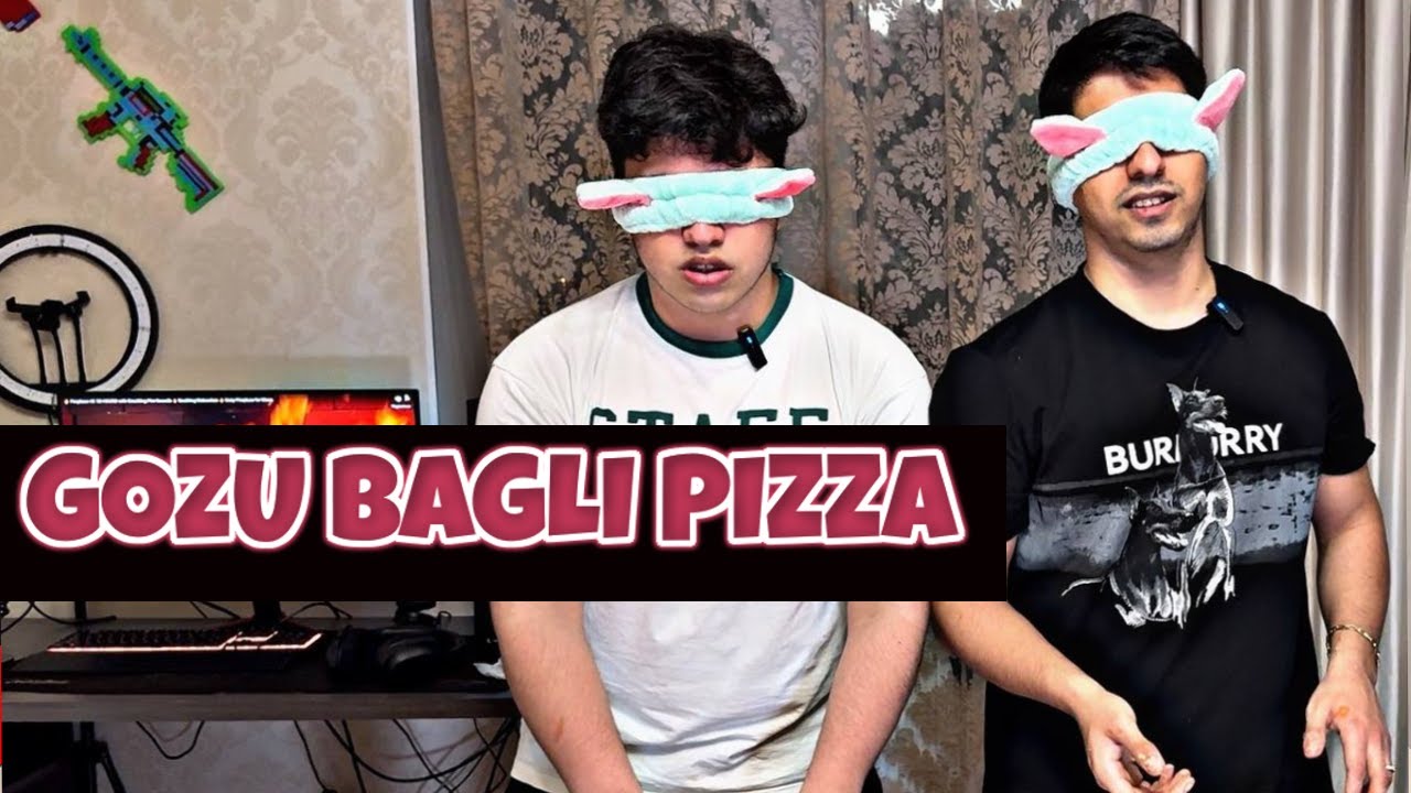 QARDAŞIM SEDOYNAN GÖZÜ BAĞLI PIZZA HAZIRLADIĞ