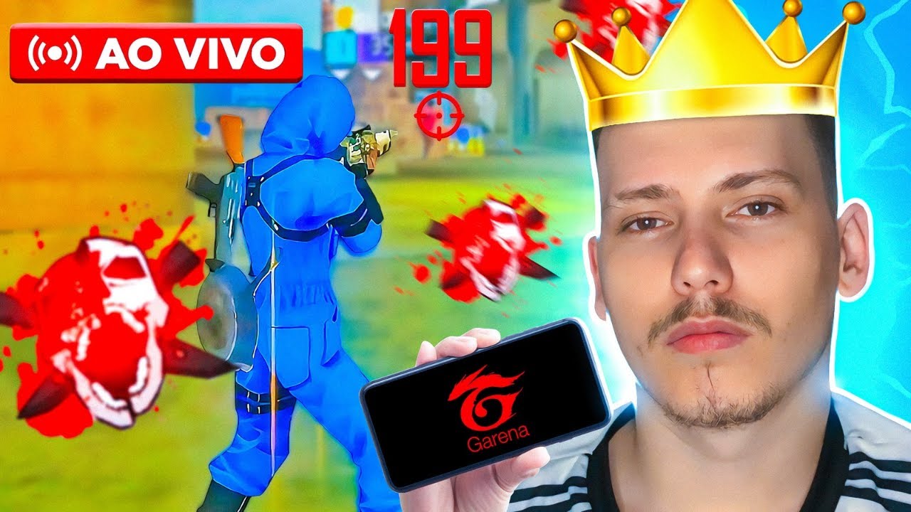 LIVE ON💙RUMO AO DESAFIANTE💙IPHONE 8 PLUS 💙JOGANDO COM INSCRITO 💙#live #freefire ​