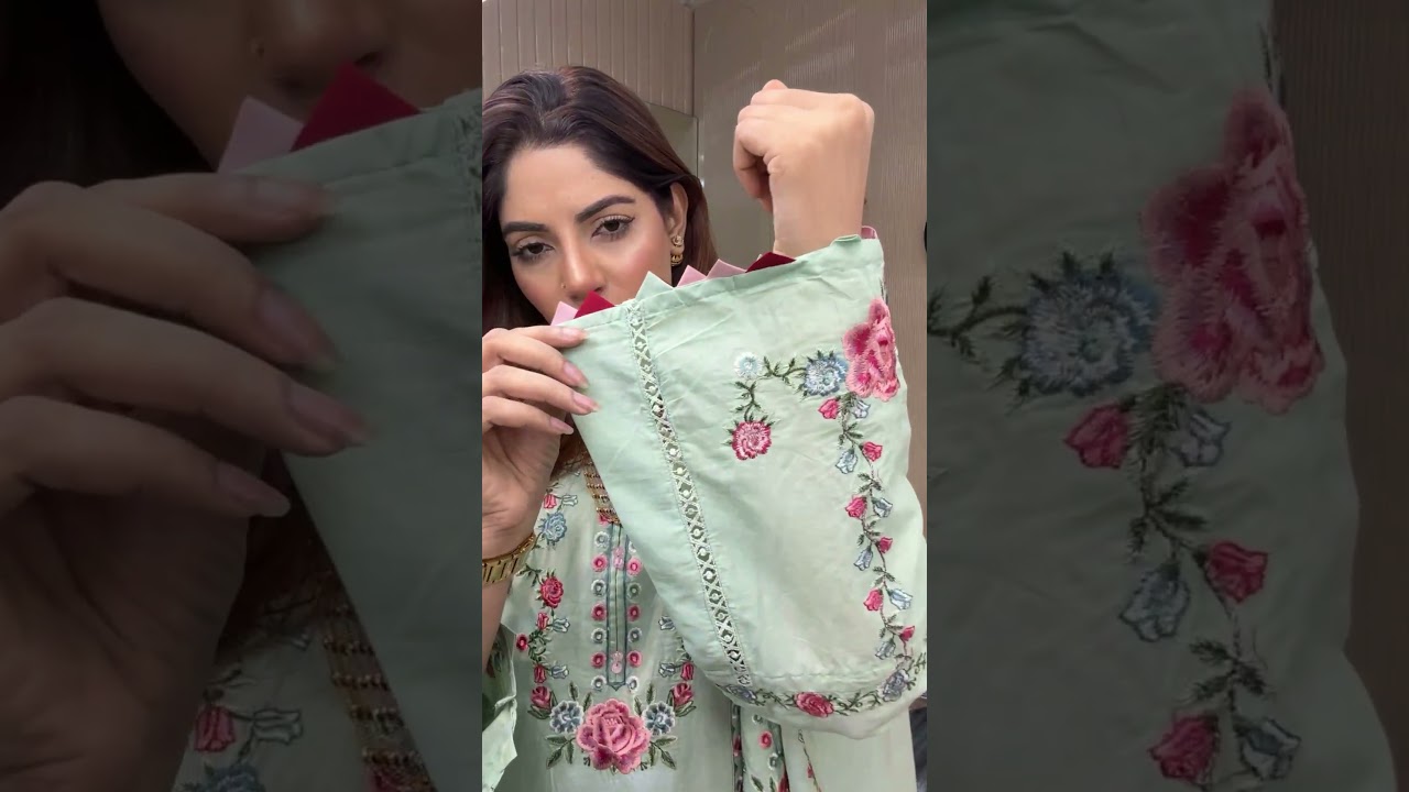 Pani colour khubi shundor dress ta #asterlifestyle