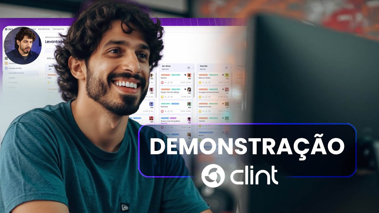 Clint na prática: demonstração completa da plataforma de vendas