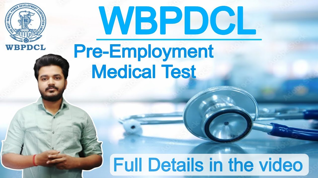 Медицинский осмотр перед приемом на работу в WBPDCL | Медицинский осмотр WBPDCL #wbpdcl #medicalt...