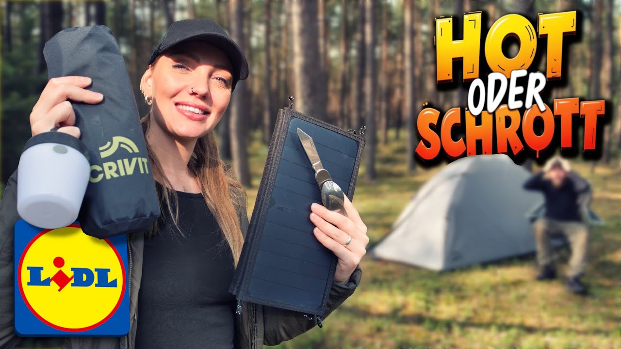 7 NEUE LIDL Outdoor-Schnäppchen im Härtetest – Hot oder Schrott? (eins überrascht)