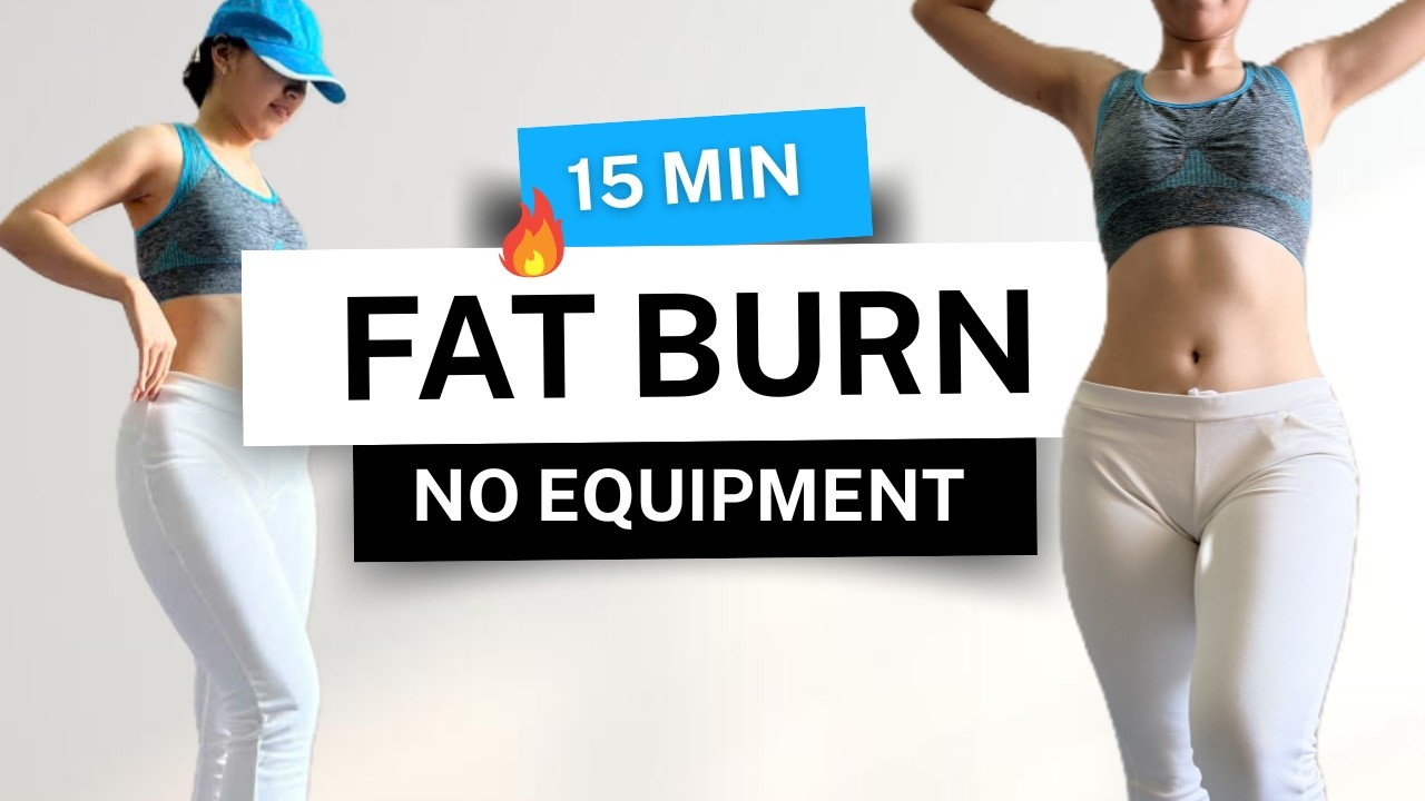15 min Intense HIIT for Fat Burn | Standing & No Equipment | Fast Result