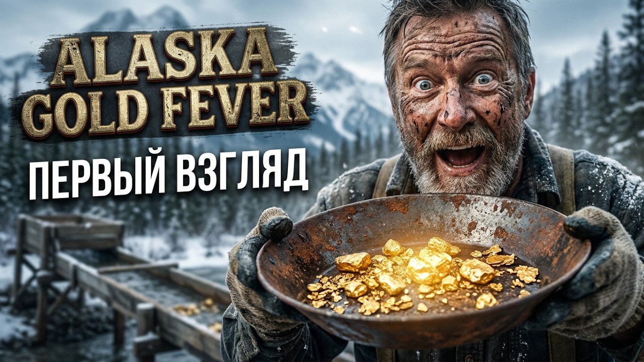 ЗОЛОТАЯ ЛИХОРАДКА НАЧИНАЕТСЯ! &mdash; Alaska Gold Fever (Первый взгляд)