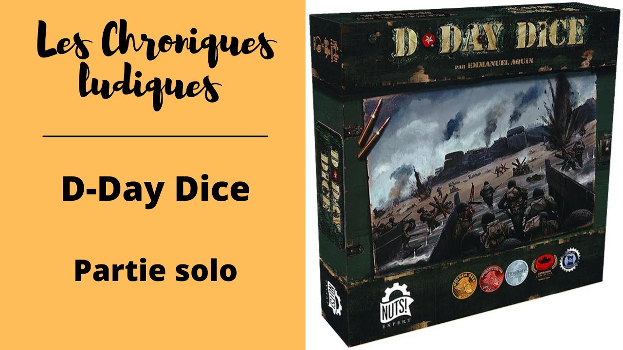 D-DAY Dice - La partie solo
