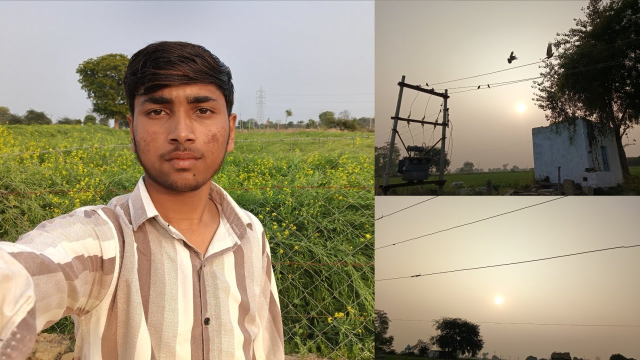 Aaj Mausam bahut achcha hai ? Aaj sunset bahut achcha aaya Hai