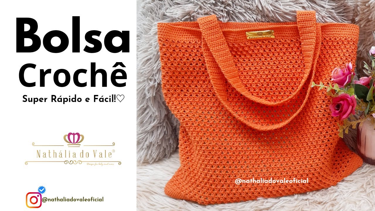 Bolsa de Crochê fácil e rápida | Crochet Bag