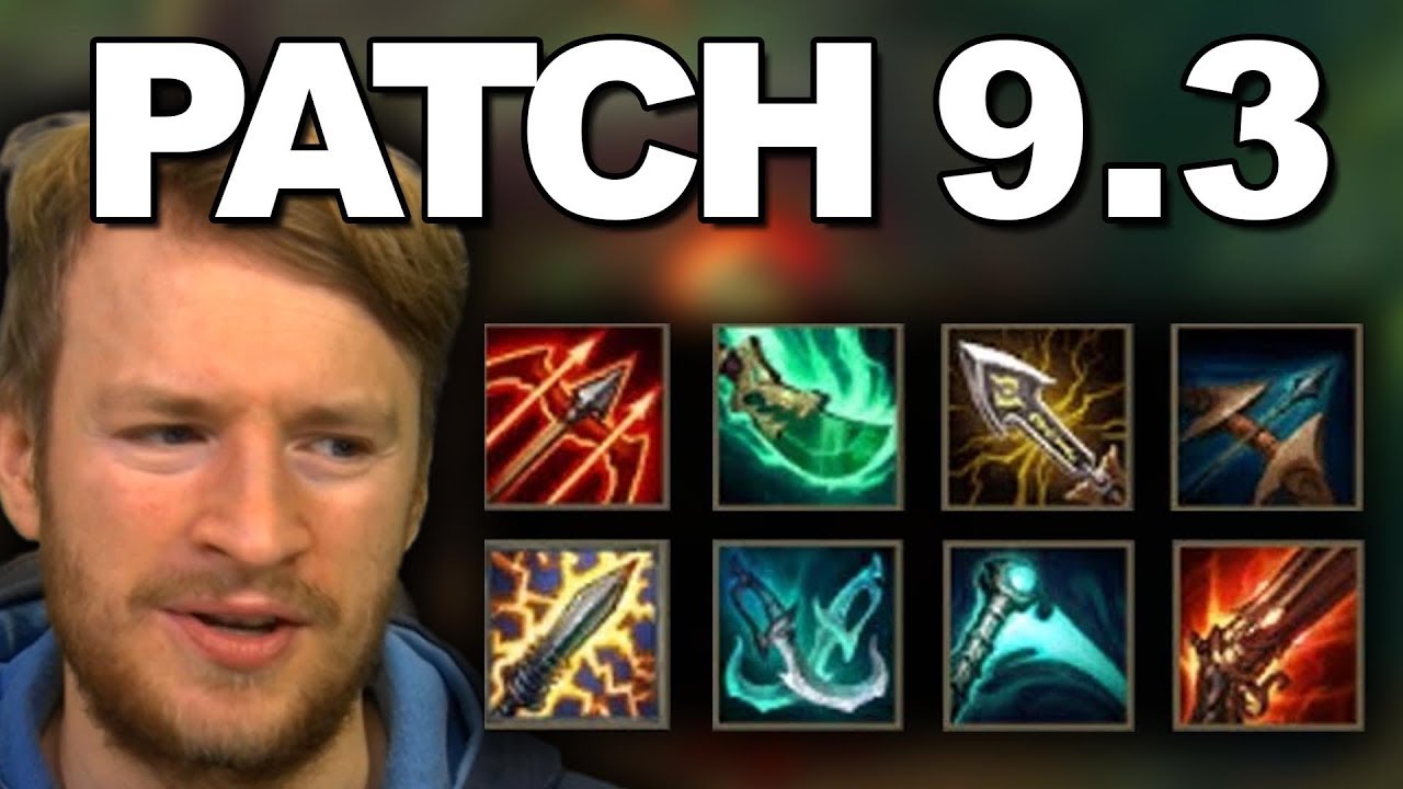 Patchnotes-Rundown 9.3 | Crit Item Changes!!!  [Deutsch]