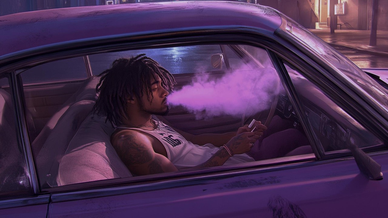 Husky Voice Chill Rap Mix | Deep Sub Bass • 420 Night Drive