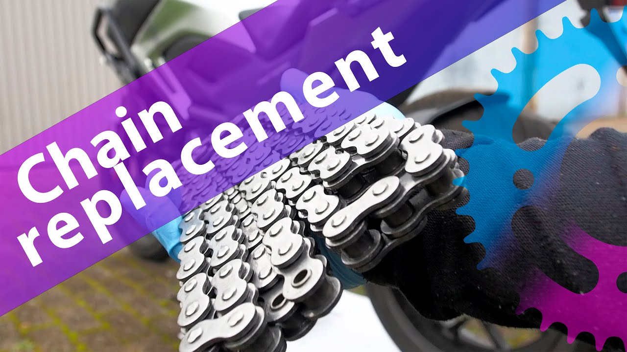 Motorcycle chain change, chain set replacement - Honda NC700XD, 700SD, Integra (2012-2014)