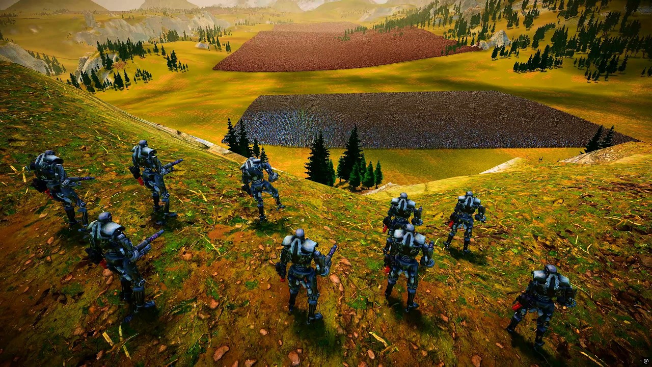 JEDI KNIGHTS, T-831s & NINJAS ATTACK CRIMSON KNIGHTS | Ultimate Epic Battle Simulator 2 | UEBS 2