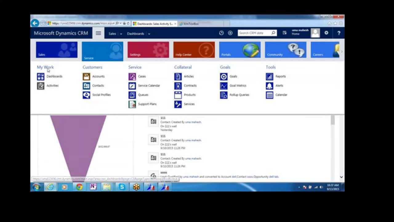 SiteMap Customizations in Microsoft Dynamics CRM 2015