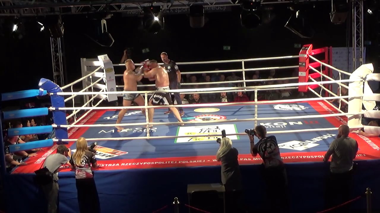 Szymon Kaźmierczak vs Dawid Drzewiecki | Konin Fight Night (16.09.2017)
