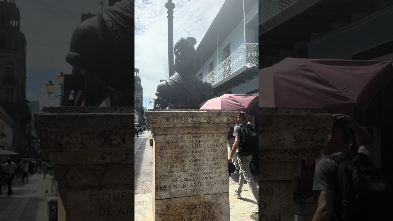 Calle del conde, zona colonial Rep:Dominicana…