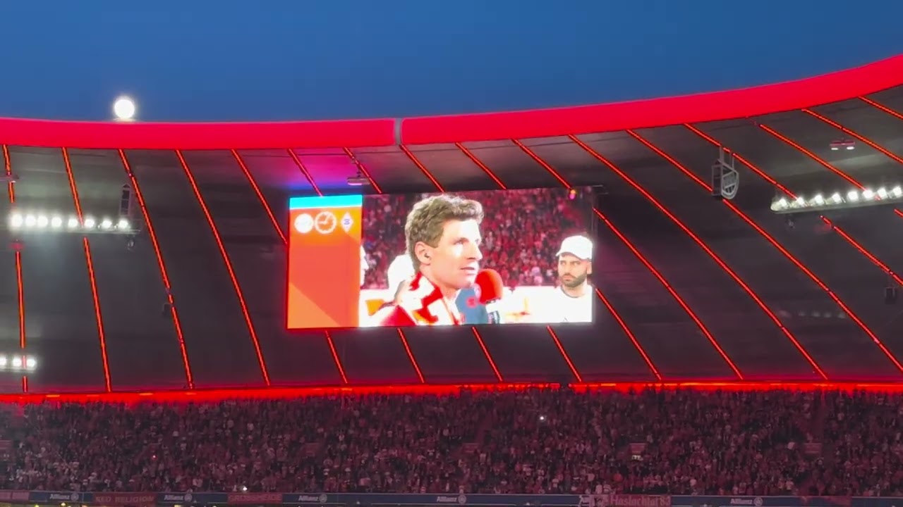 Die LETZTE REDE von THOMAS MÜLLER 😍⚽️😭