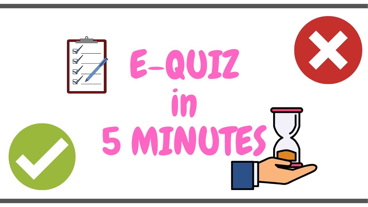 How to create an E-Quiz in just 5 Minutes #Google Forms