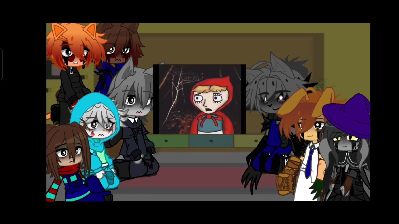 ||Персонажи tales of the pumpkin rabbit реагируют на little Red Riding Hood analog horror||